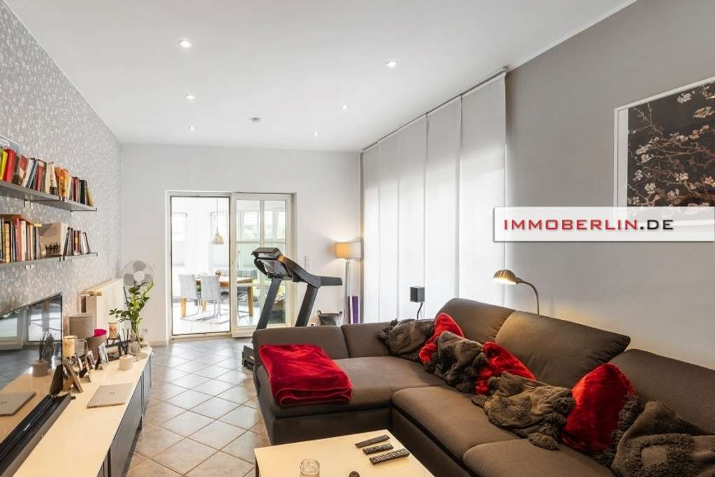 Immobilie in Stahnsdorf - IMMOBERLIN.DE - Schöne lichtdurchflutete Wohnung mit ruhiger Südterrasse - Bild 1