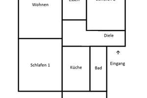 BESTES NORDEND: 4-Zi.-STIL-ALTBAU m. gr. BALKON, DIELENBODEN, FLÜGELTÜR, EBK, WANNENBAD – Die vollständige Adresse der Immobilie erhältst du vom Anbieter., 60318 Nordend-West, Frankfurt am Main – Vorschaubild 16