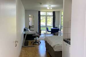 Alltagstaugliche 1-Zimmer-Wohnung Voll Möbliert in Aachen
