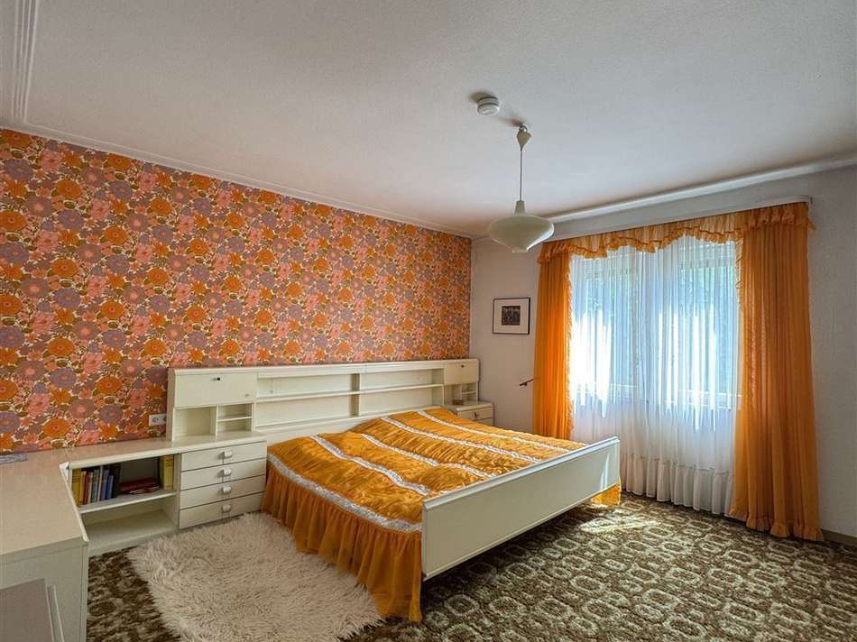 Das Schlafzimmer im DG