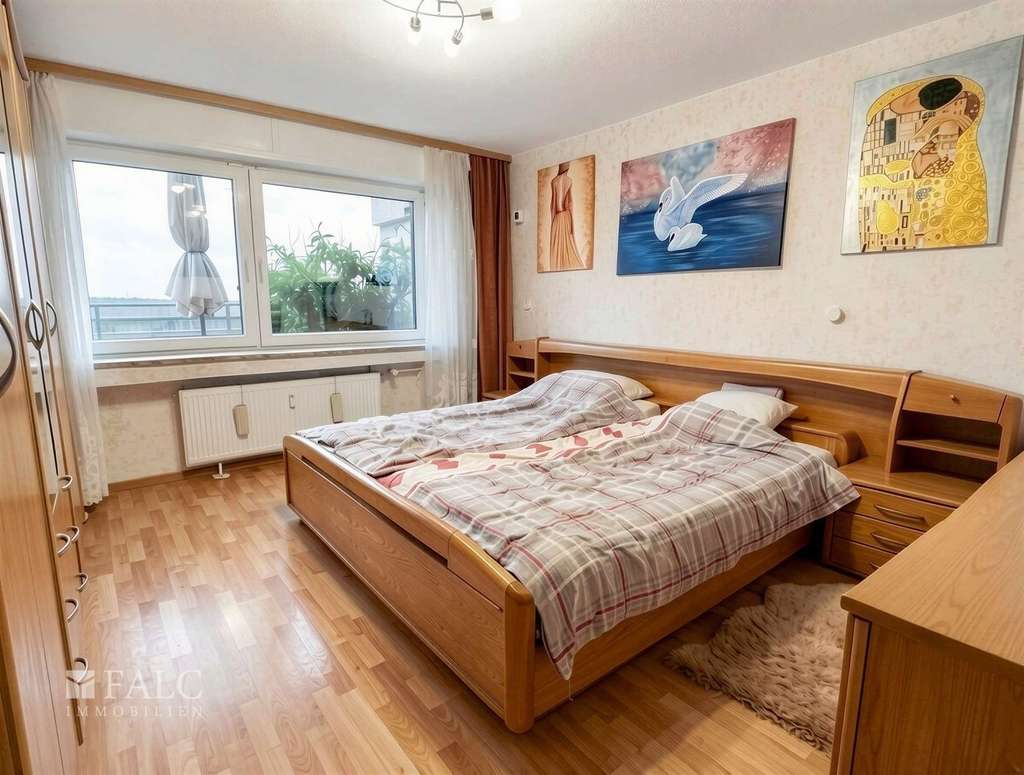 Immobilie in Bergheim - Attraktive 3-Zimmer-Wohnung mit großem Balkon und Weitblick im Wohnpark Bergheim - Bild 2