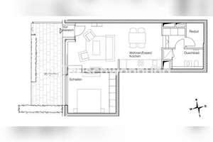 Tauschwohnung: Biete T1 Wohnung im Schwabinger Carre, suche T1 in OBK – Die vollständige Adresse der Immobilie erhältst du vom Anbieter., 80797 Neuschwabing, München – Vorschaubild 1
