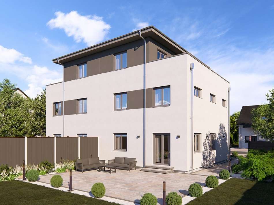 Modernes Stadthaus Leben