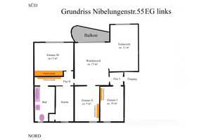 Super geschnittene, helle 4 Zimmer Wohnung mit Balkon in Neuhausen! – Nibelungenstraße 55, 80639 München – Vorschaubild 41