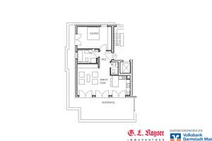 Zweizimmerpenthouse mit großer Dachterrasse , EBK, und TG-Stellplatz in Mainz-Kastel – Die vollständige Adresse der Immobilie erhältst du vom Anbieter., 55252 Mainz-Kastel, Wiesbaden – Vorschaubild 10