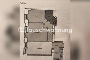 Tauschwohnung: Altbauwohnung mit Badewanne und Parkettboden