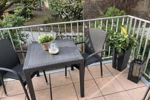 Mannheim Oststadt - Gepflegte 2-Zimmer-Hochparterre-Wohnung mit Balkon und Einbauküche – Lameystr. 18, 68165 Schwetzingerstadt/Oststadt, Mannheim – Vorschaubild 3