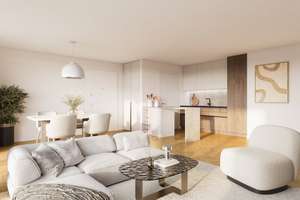Neubauwohnung mit 3-Zimmern & 2 Balkone im Kö-Karree - nur 80m von der Königsallee entfernt