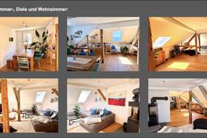 Stilvolle Altbau-Dachgeschosswohnung mit Dachstudio, Kaminofen und Balkon im Herzen des Westens – Die vollständige Adresse der Immobilie erhältst du vom Anbieter., 70178 Rotebühl, Stuttgart – Vorschaubild 3