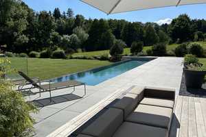 Architektenhaus in Beuern bei Greifenberg auf 1600 m2 Grund mit Pool 16,50 x 3 in Ortsrandlage – Landsberg am Lech (Kreis) – Vorschaubild 4