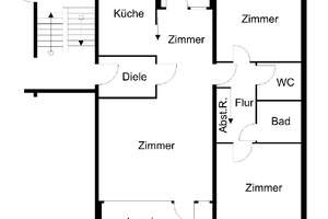 Super aufgeteilte 3-Zimmer-Wohnung!
