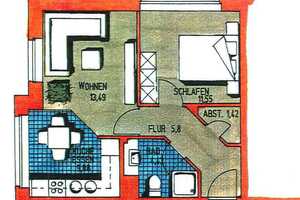 Helle 2-Zimmer Wohnung mit offener Küche, Dusche und Fahrstuhl in Stadtfeld-Ost zu vermieten – Wilhelm-Kobelt-Straße 28, 39108 Magdeburg – Vorschaubild 15