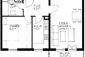 "RESERVIERT" Charmante ETW in Darmstadt-Bessungen mit Parker – Moosbergstrasse 91, 64285 Bessungen, Darmstadt – Vorschaubild 6