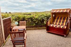 Erdgeschoss-Appartement mit Südterrasse und Fernblick in strandnaher Lage