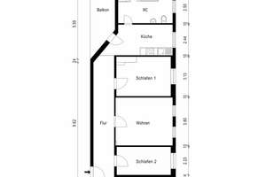 Zentrales Wohnen in der Nähe vom Hauptbahnhof – Trommsdorffstr. 12, 99084 Altstadt, Erfurt – Vorschaubild 2