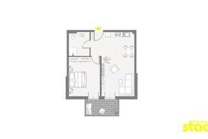 *** MODERNE 2-ZIMMERWOHNUNG MIT BALKON UND AUFZUG! – Die vollständige Adresse der Immobilie erhältst du vom Anbieter., 63741 Damm, Aschaffenburg – Vorschaubild 2
