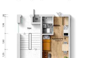 Neubau: Mikroapartments in KFW 55-Standard (A+) | Ap. 18 – Die vollständige Adresse der Immobilie erhältst du vom Anbieter., 81247 Obermenzing, München – Vorschaubild 7