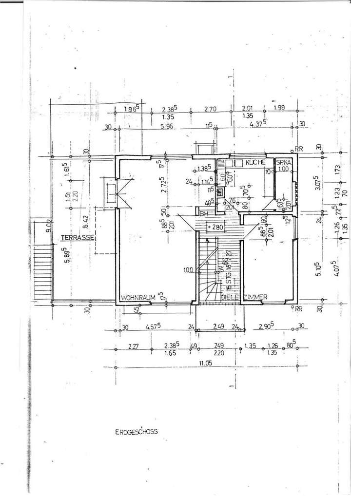 Grundriss Erdgeschoss