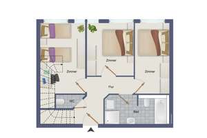 Wunderschöne Maisonette Wohnung mit großer Loggia und Stellplatz – Die vollständige Adresse der Immobilie erhältst du vom Anbieter., 4299 Stötteritz, Leipzig – Vorschaubild 8