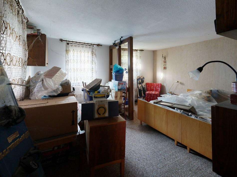 Staufläche über Garage