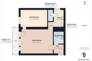 Kapitalanlage mit Blick auf den Rotenfels – 2 Zimmer mit Einbauküche Balkon & Stellplatz inklusive – Die vollständige Adresse der Immobilie erhältst du vom Anbieter., 55583 Bad Münster am Stein-Ebernburg – Vorschaubild 13
