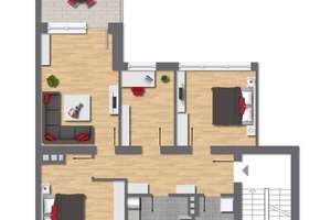 Sofort Bezugsbereit! Top gepflegte ETW mit rd. 89 m² im EG und flexiblem Grundrisskonzept – 45138 Südostviertel, Essen – Vorschaubild 19