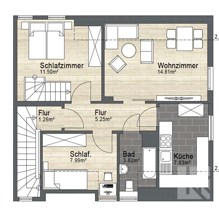 Grundriss OG