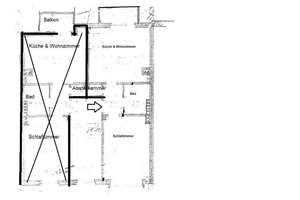 Erstbezug nach Sanierung mit Balkon: attraktive 2-Zimmer-Wohnung in Düsseldorf – Kölner Straße 229, 40227 Oberbilk, Düsseldorf – Vorschaubild 5