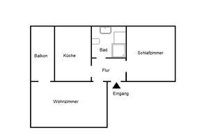 *Zentraler geht's kaum!* Schöne 2,5 Zimmer-Wohnung mit schönem Balkon mit Blick ins Grüne! – Griesenbruchstr. 7, 44793 Kruppwerke, Bochum – Vorschaubild 2