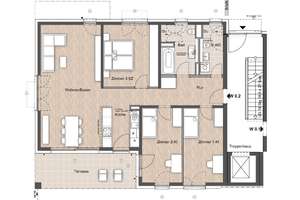 4-Zimmer-Wohnung Wiesbaden – moderne Familienwohnung in ruhiger Bestlage – Thaerstraße 7, 65193 Nordost, Wiesbaden – Vorschaubild 8