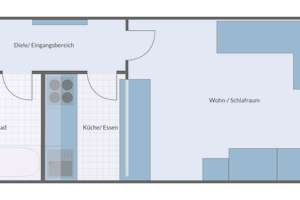 Charmante, möblierte 1-Zimmer-Wohnung in Schwabing-West – zentrale Lage, ruhiger Hinterhof – Schleißheimerstraße 124, 80797 Neuschwabing, München – Vorschaubild 13