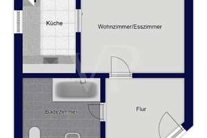 Bezugsfreie 2-Raumwohnung in beliebter Wohnlage – Die vollständige Adresse der Immobilie erhältst du vom Anbieter., 1187 Plauen (Stadtteil), Dresden – Vorschaubild 18