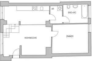 Schöne 2-Zimmer Wohnung in zentraler Lage von Krefeld – Südstraße 45, 47798 Krefeld – Vorschaubild 2