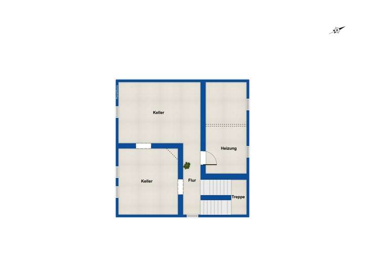 Grundriss Keller
