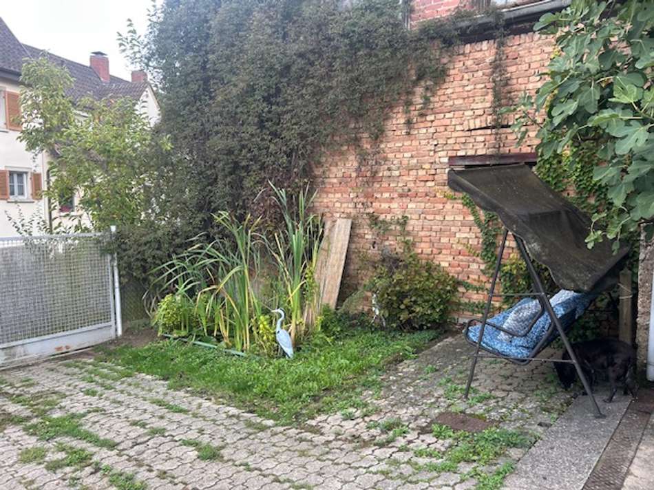 Sitzecke im Garten