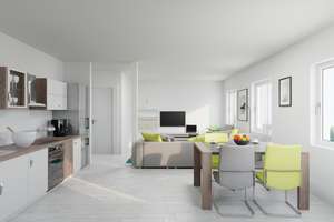 Stilvolle 3-Zimmer-Wohnung mit Familiengrundriss & hochwertiger Ausstattung – Die vollständige Adresse der Immobilie erhältst du vom Anbieter., 86152 Stadtjägerviertel, Augsburg – Vorschaubild 1