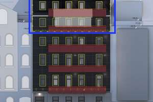 Dachgeschoßwohnung mit Blick über den Hofgarten und Potenzial zur Erweiterung – Pempelforter Str. 44, 40211 Pempelfort, Düsseldorf – Vorschaubild 8