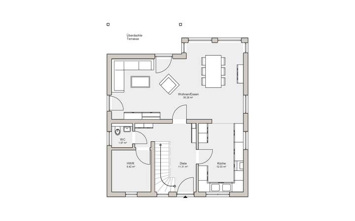 Grundriss Erdgeschoss