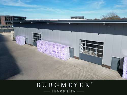 Abbildung zu LOHNE-WIETMARSCHEN: Großzügige Lagerhalle mit ca. 700 m² direkt an der A31