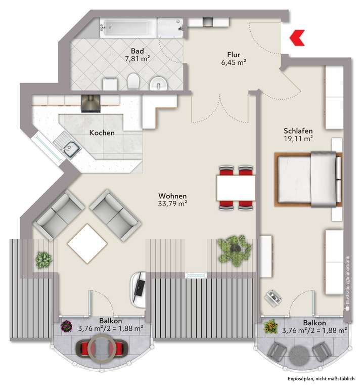 Grundriss - ohne Gewähr