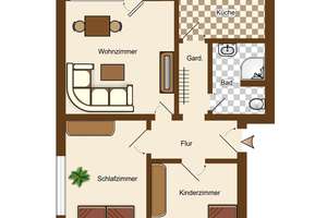 Attraktiv geschnittene 3-Zimmer-Wohnung in Ortsrandlage von Remscheid-Hasten – Die vollständige Adresse der Immobilie erhältst du vom Anbieter., 42855 Kratzberg, Remscheid – Vorschaubild 15