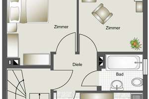 Wohnen & Vermieten in Köln-Weiß – Ihr Zuhause mit Zusatzeinkommen. 1 Einheit bezugsfrei! – Die vollständige Adresse der Immobilie erhältst du vom Anbieter., 50999 Weiß, Köln – Vorschaubild 20