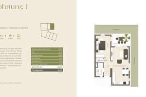 BESICHTIGUNG, Sonntag 11-13 Uhr - Tolle 2-Zimmer Wohnung mit Garten! (01) – 79115 Haslach-Gartenstadt, Freiburg im Breisgau – Vorschaubild 2