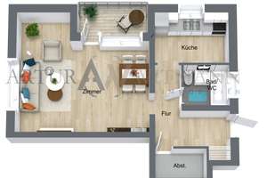 1-Zimmer-Eigentumswohnung als Kapitalanlage – Vermietet, mit Balkon und Stellplatz – Die vollständige Adresse der Immobilie erhältst du vom Anbieter., 77933 Lahr/Schwarzwald – Vorschaubild 5