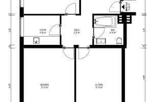 Schicke 3-Zimmer-Wohnung mit Balkon Nähe Lenkwerk – Die vollständige Adresse der Immobilie erhältst du vom Anbieter., 33609 Mitte, Bielefeld – Vorschaubild 11