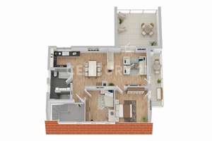 -Reserviert- Sofort bezugsfertig! Modernisiertes Zweifamilienhaus mit Dachterrasse und großem Garten – Die vollständige Adresse der Immobilie erhältst du vom Anbieter., 94036 Neustift, Passau – Vorschaubild 14