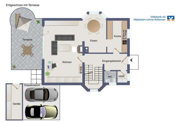 Grundriss Erdgeschoss