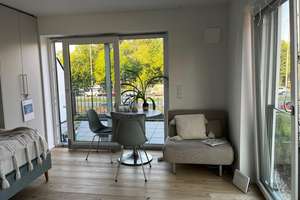Luxus Apartment möbliert mit Balkon und TG Stellplatz 1.OG – Schleißheimer Straße 433, 80935 Lerchenau-Ost, München – Vorschaubild 3