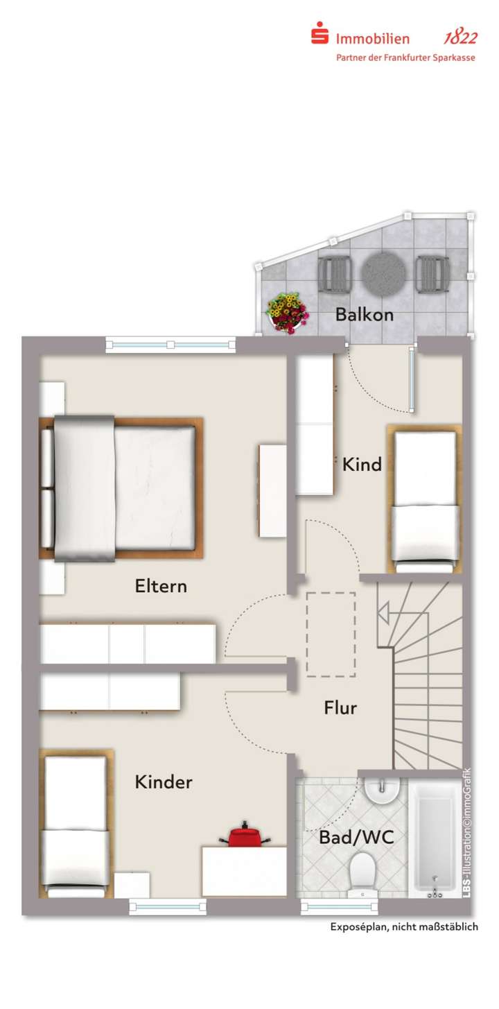 Grundriss Obergeschoss