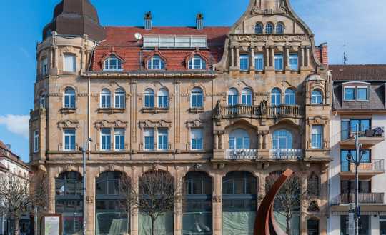 Herausragendes Sandstein-Jugendstil-Gebäude / Baudenkmal Innenstadt Landau